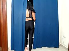 i got so horny post gym maxine dildo pounds me deep