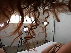 Ebonies Maya and Kira worship asses in steamy threesome