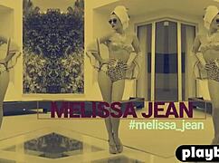 Small Tits Teen Model Melissa Jean Strips Poolside Posing Nude Big Ass