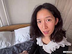 My stepmom fixed my issues using evolova sex doll for rough pounding