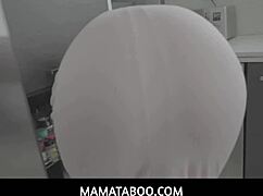 yo gia vendetti your stepson’s huge cock looks tasty in that kitchen huh