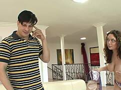 imagine her big tits wrapped around your cock before she rides you senseless