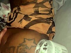 innocent massage ends with my oiled pussy taking bbc creampie deep