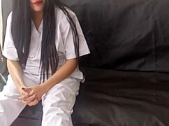 raise my pay and fuck my tight ass nurse begs in waiting room homemade pov