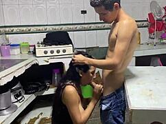 My stepdad seduced me lying down then we fucked hard