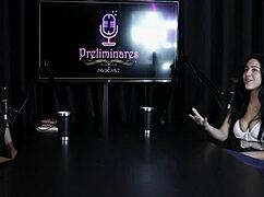 anabele nogueira's sheer red lingerie got him moanin for spanish tits 😍🔥