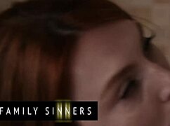 step siblings fight over shower but end up fucking doggystyle cowgirl everywhere in wet bathroom mess