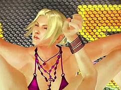 Nina crushed under mature Latina power! Feel the fight?