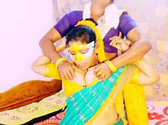 indian aunty daughter-in-law saree lesbian dirty talk romp