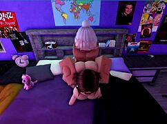 woman spots my monster bulge begs for big cock tits and deep fuck