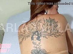 Safada's tight ass takes plumber's monster cock deep!