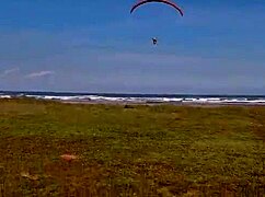 priscila belini... naked paramotor ride n rubbin her pussy outdoors 😩🌪️
