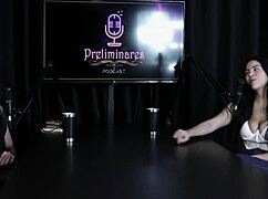 anabele nogueira's sheer red lingerie got him moanin for spanish tits 😍🔥