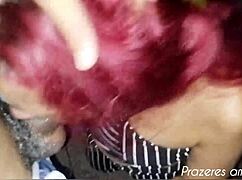 paid my sister-in-law's hooker to slobber on my cock till i cum in her mouth