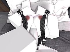 European Dude Pounds Italian Girlfriend's Pussy Hard In Roblox Game