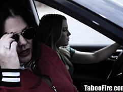 Fake Instructor Pounds Blonde Teen's Throat and Pussy Outdoors Rough!