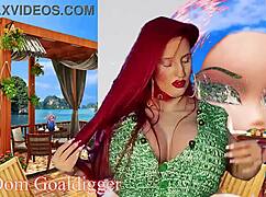 Goddess in bunny cosplay commands you to lose control over your throbbing cock with her massive tits.