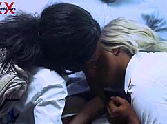 Bad Students Ravish Teacher Femi's Cock in Office Orgy!