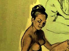 check out this vintage erotic art collection