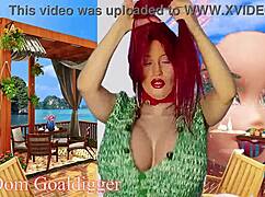 Goddess in bunny cosplay commands you to lose control over your throbbing cock with her massive tits.