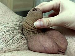 she roasts his tiny cock humiliatingly on the bed