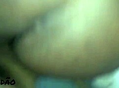 Preta Safada's Big Natural Tits Sag While Getting Assfucked and Deepthroated Hard
