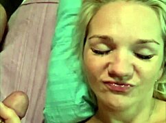 couple picks up bar stranger and wife dives right into mmf threesome fun with toys