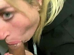 she's sucking my cock in the public cinema bathroom, total thrill