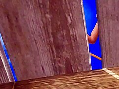 kasumi teases big ass nude on beach closeup