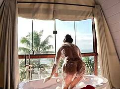 What Hidden Moments Does This Big-Titted Brazilian Milf Mommy Keep From the Public?