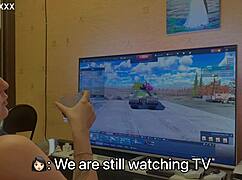 imagine fuckin your friend's shaved wife bathroom style while he sleeps next door