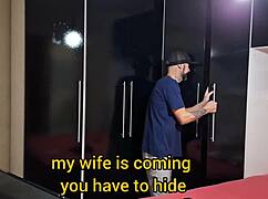 prank blindfolds wife then friend sneaks in to bang her 😏🔥