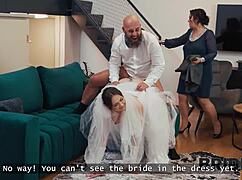 bride4k bride's natural body turns everyone on 😍👰