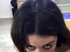 his cock tasted so incredibly delicious during her first gym massage with those big tits