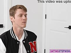 hey milf coach anya olsen rims and fucks students cock in office