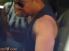 What if a bound teen hitchhiker gags on deepthroat fetish?