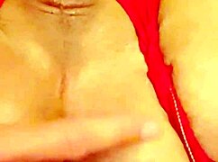 Shemale Masturbates Wide Pussy to Explosive Orgasm Cumshot