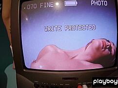 athletic fitness teen aubrey destremps shows her pierced nipples