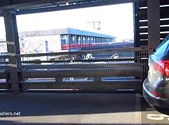 dark chloe lovette flashes pussy smokes toys in public outdoor babe exhibitionism