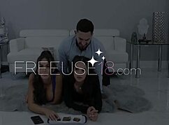 Freeuse Black Teen Pussy Gets Fucked Awake During Sleepover Playground Session