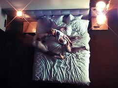 I spy on skinny wife mistress fisting slave's ass in hidden femdom fantasy