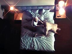 I spy on skinny wife mistress fisting slave's ass in hidden femdom fantasy