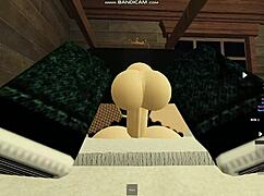 Yo, roblox emo babe pounded senseless on bed!! 🎮🔥 Part 1