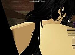 Yo, roblox emo babe pounded senseless on bed!! 🎮🔥 Part 1