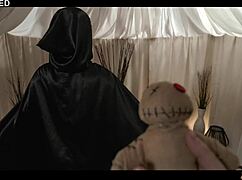 i gave this creepy dude full control of my squirting whore pussy with his voodoo doll thing
