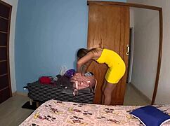 Gabily Castro hits my mansion ready to get wild with Binho Ted