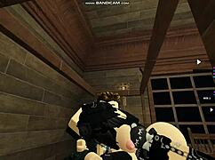 Yo, roblox emo babe pounded senseless on bed!! 🎮🔥 Part 1