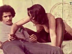 wow vintage interracial 3some hairy beavers fucked by black cocks