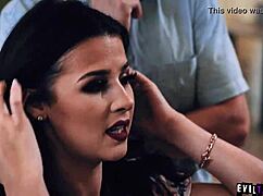 Evil Katie Morgan Tricks Naive Teen Kylie Rocket into Losing Virginity