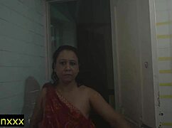 Naughty bhabhi, why sneak rainy sex with devar when hubby's away on ranch?